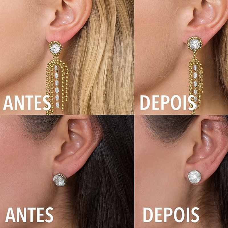 KIT Ajuste Anti-Queda de Brincos