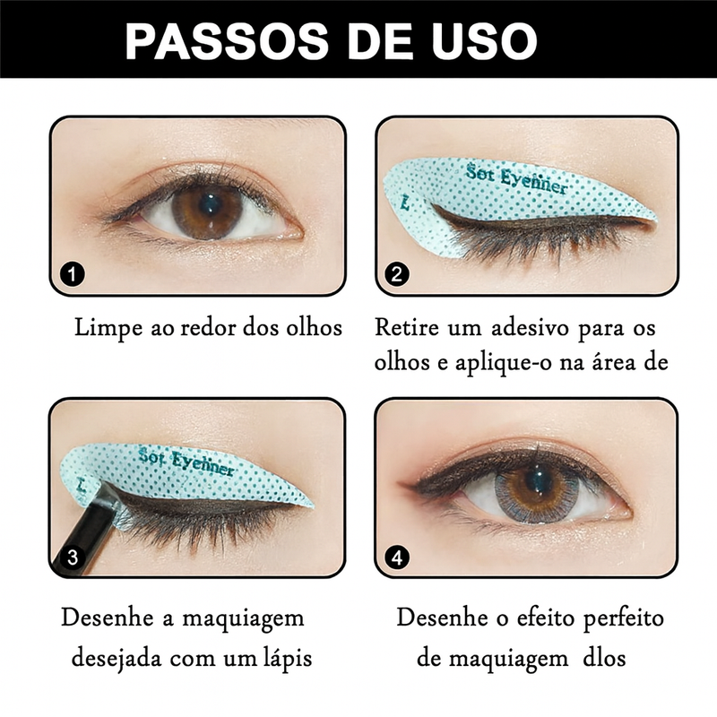 Molde Delineador Prático