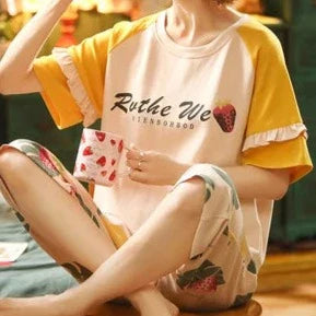 Pijama de Algodão Curto