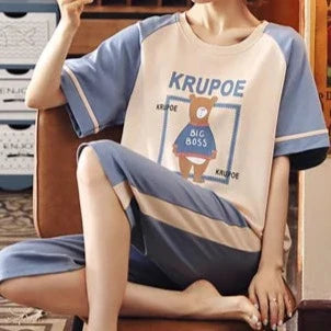 Pijama de Algodão Curto