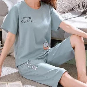 Pijama de Algodão Curto