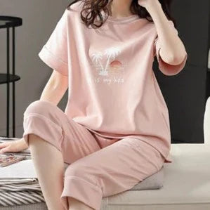 Pijama de Algodão Curto