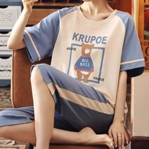 Pijama de Algodão Curto