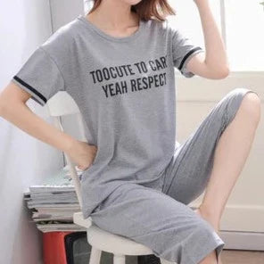 Pijama de Algodão Curto