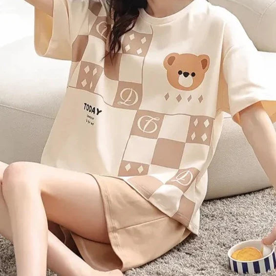 Pijama Curto 100% Algodão