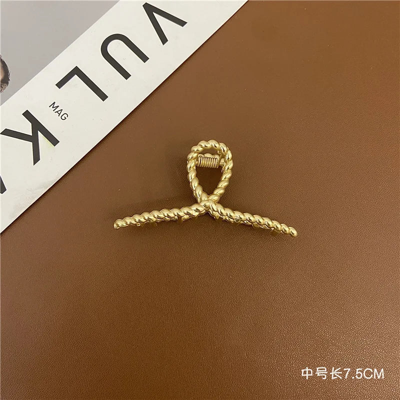 Prendedor de Cabelo Dourado