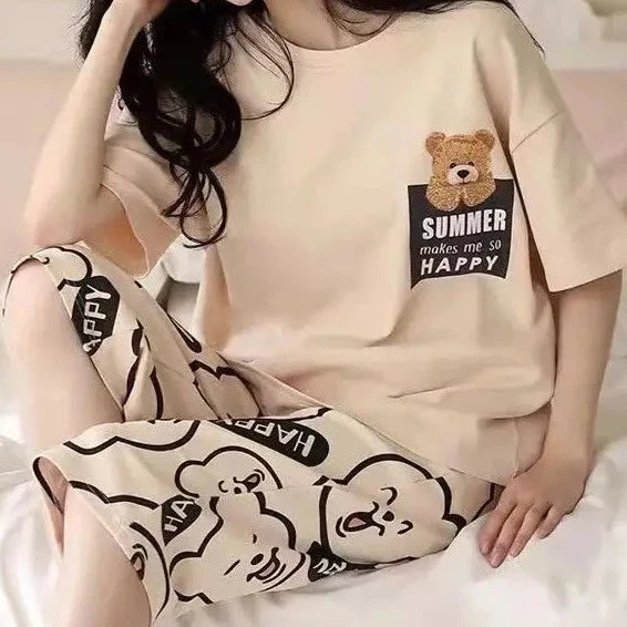 Pijama Curto de Verão