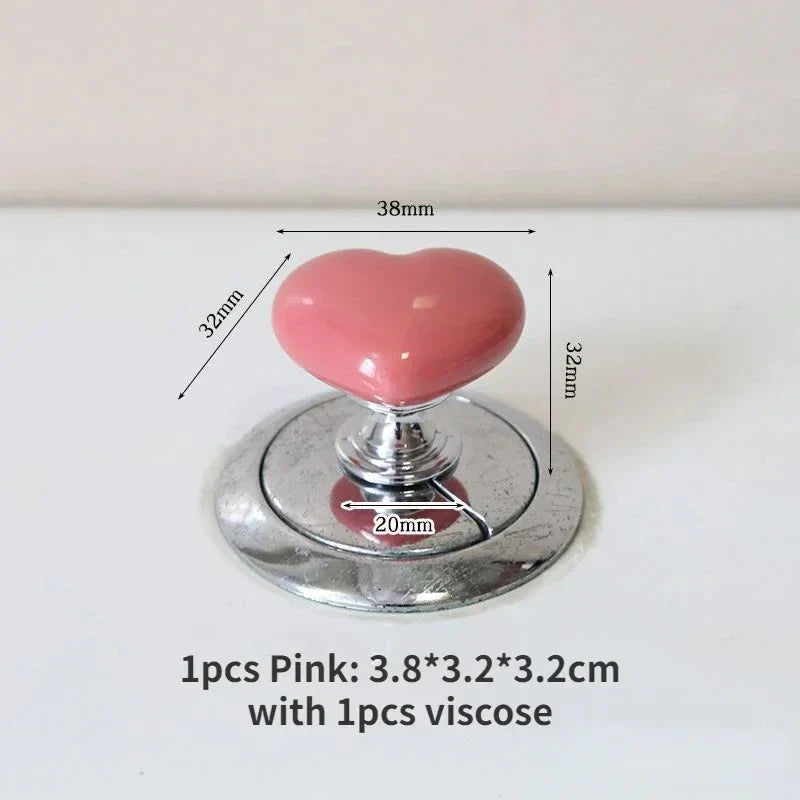 Decoração de Coração para Botão