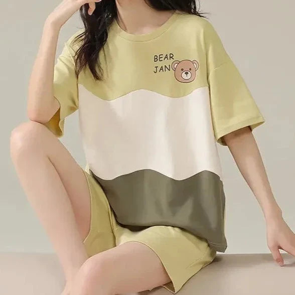 Pijama Curto 100% Algodão