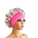 Touca de Cetim Estampada