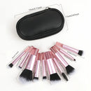 Kit de Pincéis de Maquiagem Portátil