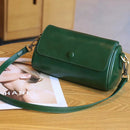 Bolsa de Ombro de Couro Retrô