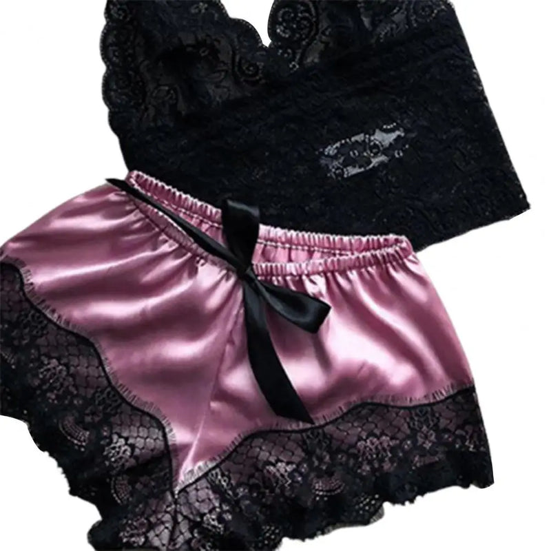 Pijama Sensual com Renda