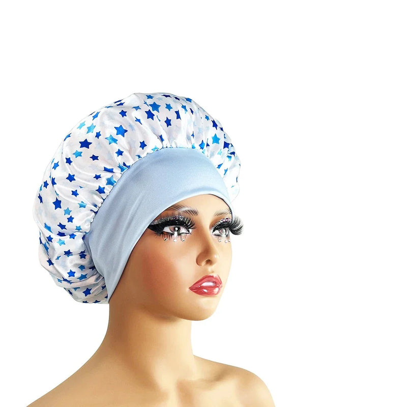 Touca de Cetim Estampada