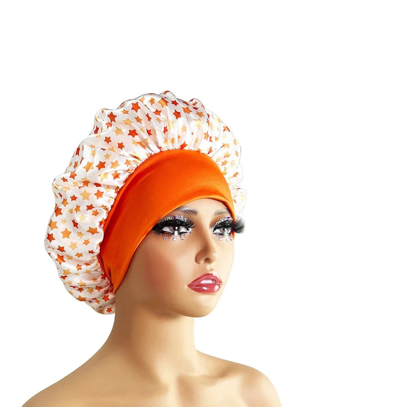 Touca de Cetim Estampada