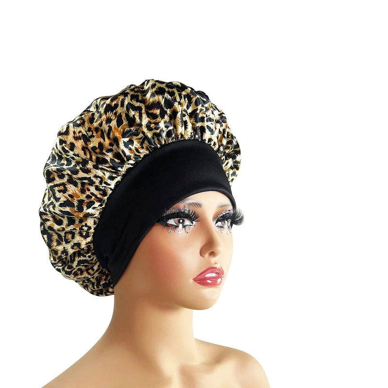 Touca de Cetim Estampada