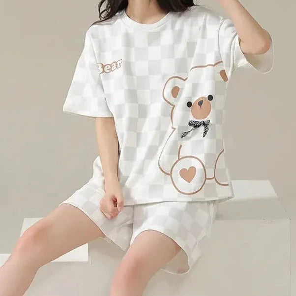 Pijama Curto 100% Algodão