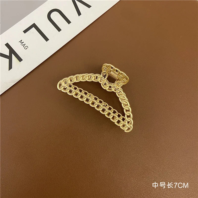 Prendedor de Cabelo Dourado